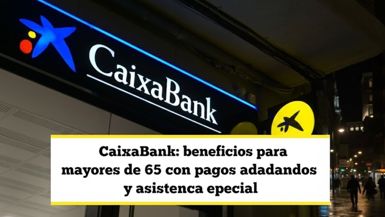 CaixaBank: beneficios para mayores de 65 con pagos adelantados y asistencia especial