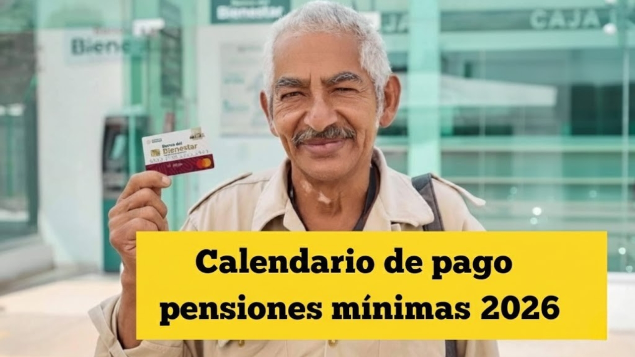 Calendario de pago pensiones mínimas 2026 y aumento oficial confirmado