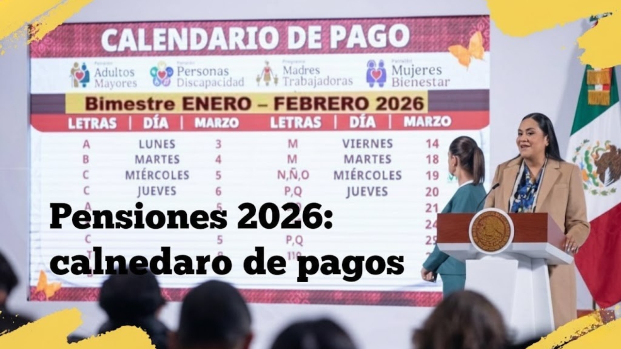 Pensiones 2026: calendario de pagos, incremento confirmado y beneficiarios oficiales
